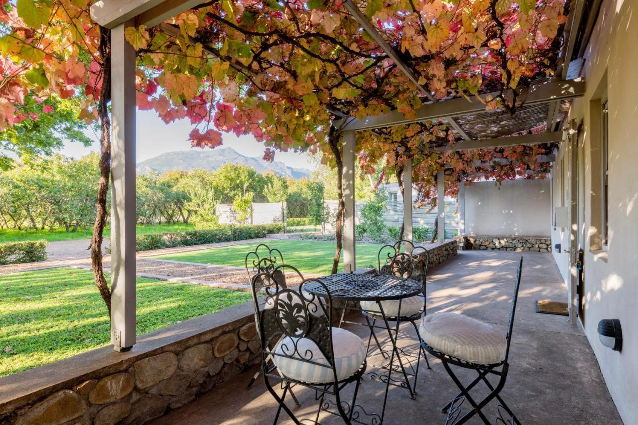 La Chataigne Wines&Guest Cottages Franschhoek Extérieur photo